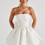 Salome Mini Dress - Ivory
