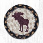 IC-43 Bull Moose Printed Coaster 5"x5"
