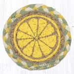 IC-654 Lemon Slice Printed Coaster 5"x5"