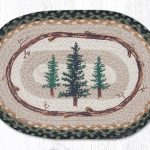 PM-OP-116 Tall Timbers Oval Placemat 13"x19"