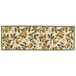 Golden Pear Hooked Runner 24" x 72" – Primitive Fruit Kitchen Rug - Image 2