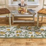 Golden Pear Hooked Runner 24" x 72" – Primitive Fruit Kitchen Rug
