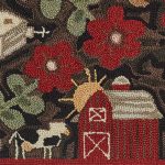 Farm Life Hooked Rug 2' x 3' - Image 3