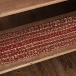 Cider Mill Jute Stair Tread Oval Latex 8.5x27