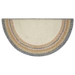Kaila Happy Spring Jute Rug Half Circle 19.5x36 - Image 3