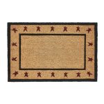 Connell Coir Rug Rect Stars 20x30 - Image 2
