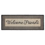 Finders Keepers Welcome Friends Coir Rug Rect 17x48 - Image 2