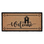 Saltbox Coir Welcome Rug Rect 17x36 - Image 2