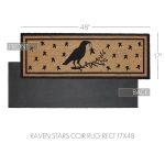 Raven Stars Coir Rug Rect 17x48 - Image 3