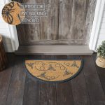 Buzzy Bees Coir Rug Half Circle 16.5x33 - Image 5