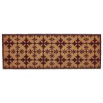 Charleston Mosaic Burgundy Coir Rug Rect 17x48 - Image 2