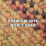 27x45 Gingerbread Oval Braided Jute Rug – Rustic Primitive Accent - Image 4